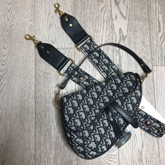 Dior Handbags - [SOLD] DIOR Saddle Bag Navy 💕💕